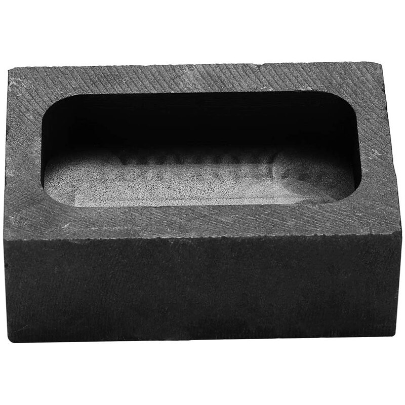 6PCS Heat Resistant Smelting Gold Silver Furnace Kit Scrap Jewelry Metal Gold Melting Refining Forge Set Graphite Foundry Crucib