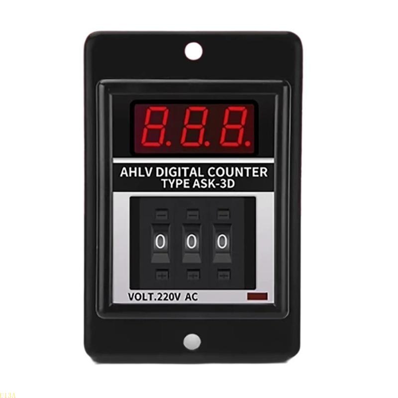 U13a industriella digitala räknare effektiva digitala displayräknare för fabrik: S