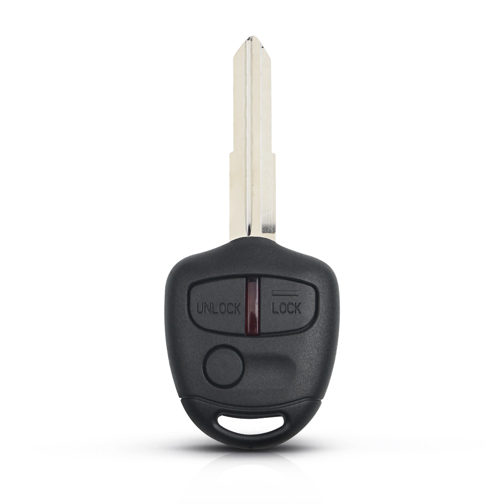 KEYYOU 1pz Nuovo per Mitsubishi Pajero sport Outlander Grandis ASX MIT11/MIT8 lama Chiave dell'automobile Caso: bianca