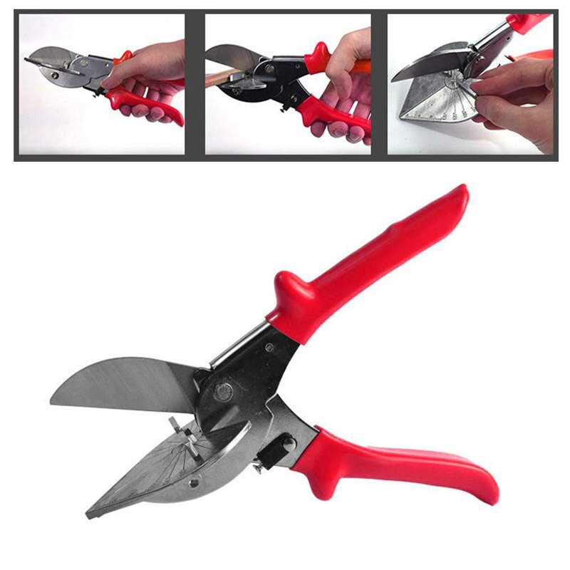 45-120 Wire Duct Cutter PVC Degree Multi Angle Mitre Siding home decor Plumbing Tool Cut Housework PE Plastic Pipe Hose Scissor