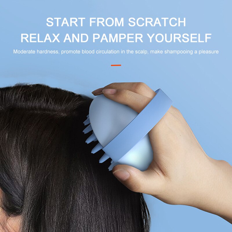 Brosse de douche en Silicone mignon peigne doux pour le corps épurateur de bain à main brosse de nettoyage de douche de Massage Spa avec shampooing douche Massage