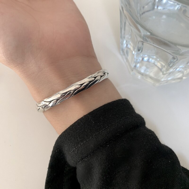 Pixiu-brazalete con amuleto de la suerte para hombre y mujer, brazalete abierto, de San Valentín