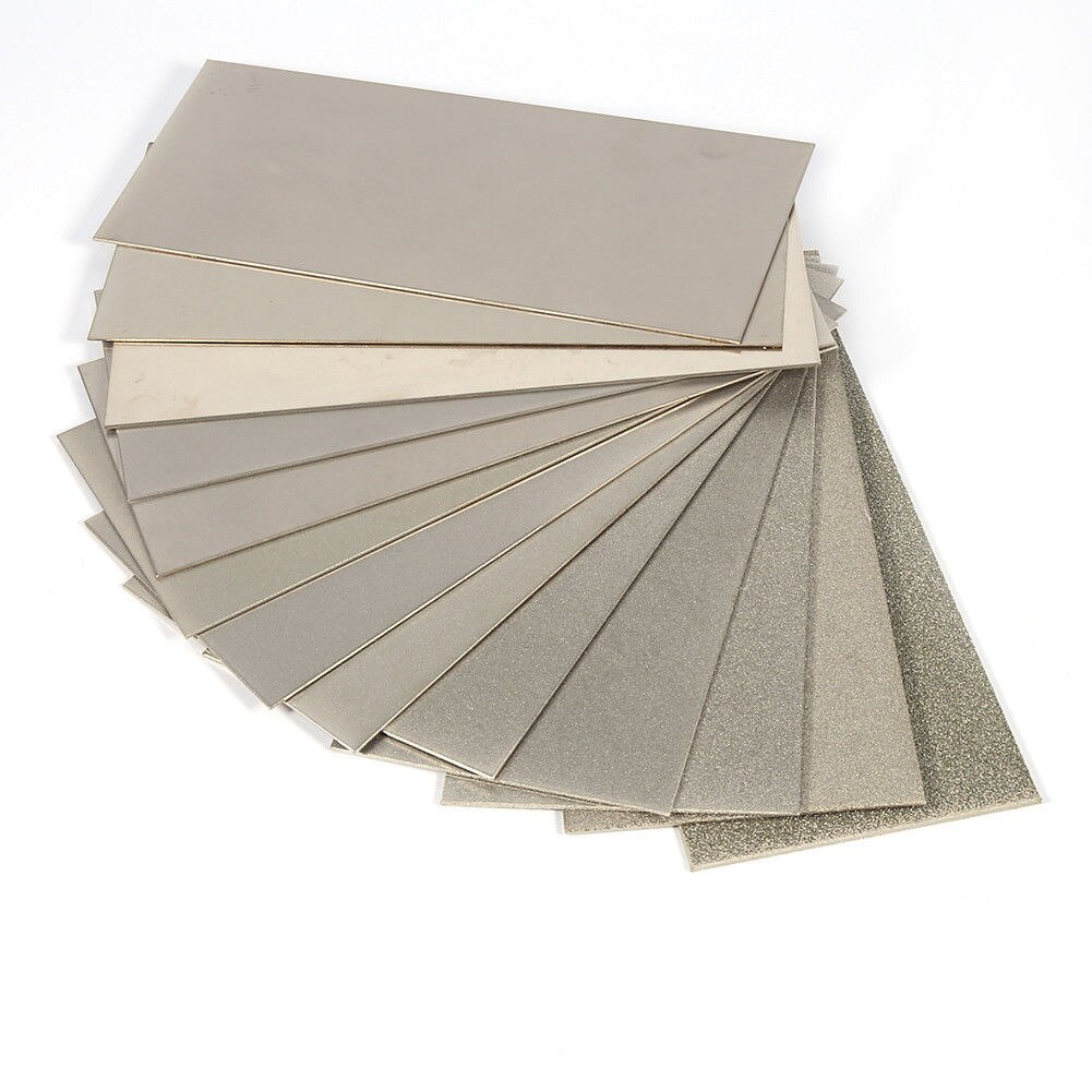 80-3000 Grits Diamond Thin Knife Blade Grinding Sharpening Stone Whetstone Tool