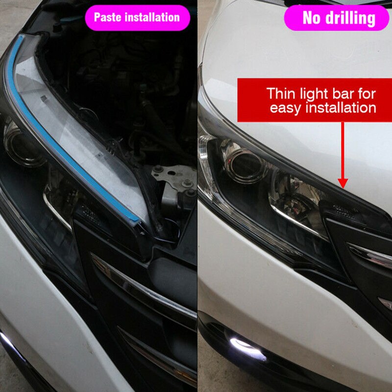 IP68 Signal Light Strip Waterproof Bulb Sequential Flexible Replacement