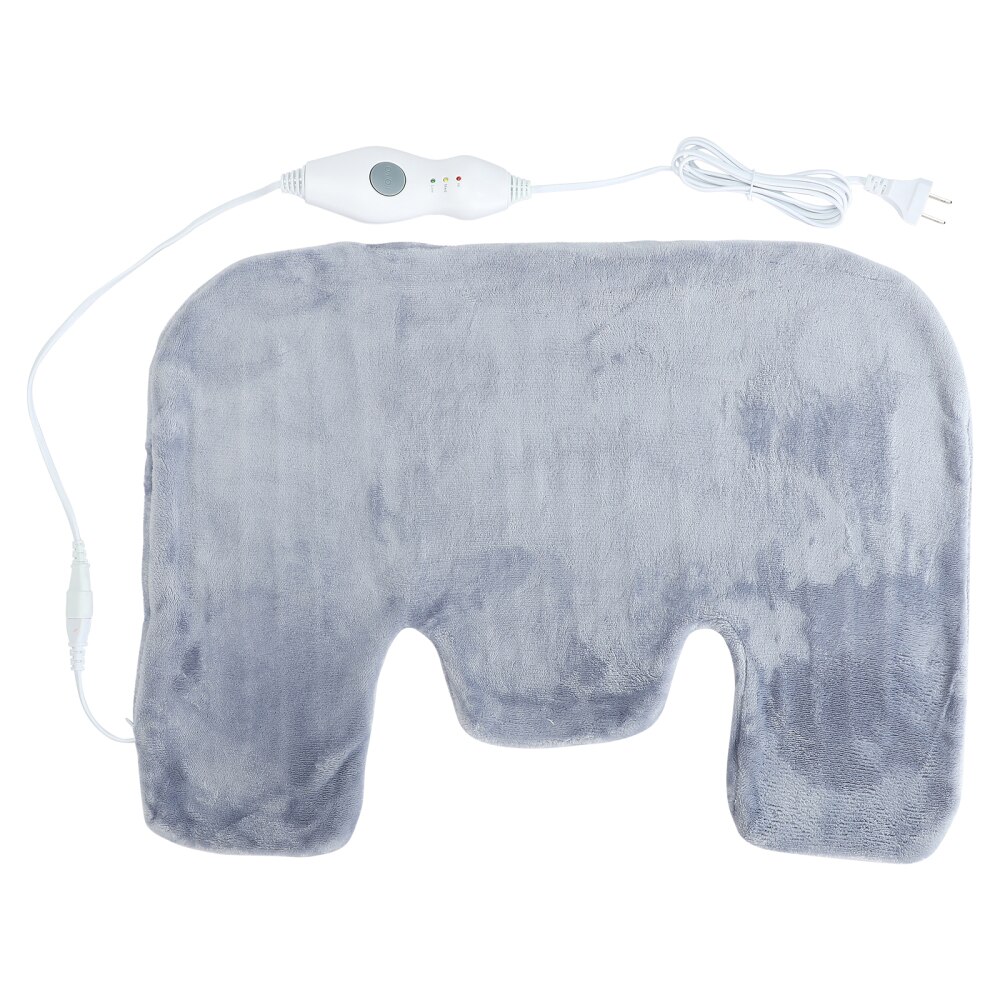 Hombrera de invierno con calefacción, manta extraíble de EE. UU., 1 pieza, gris, lavable, 3 engranajes, calor, mantiene el calor