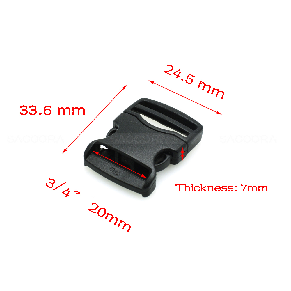 20mm 25mm 32mm 38mm 50mm Gurtband Lösen Schnalle für Outdoor Sport Taschen Studenten Taschen Gepäck reise schnalle zubehör: 10pcs / WebbingSize20mm