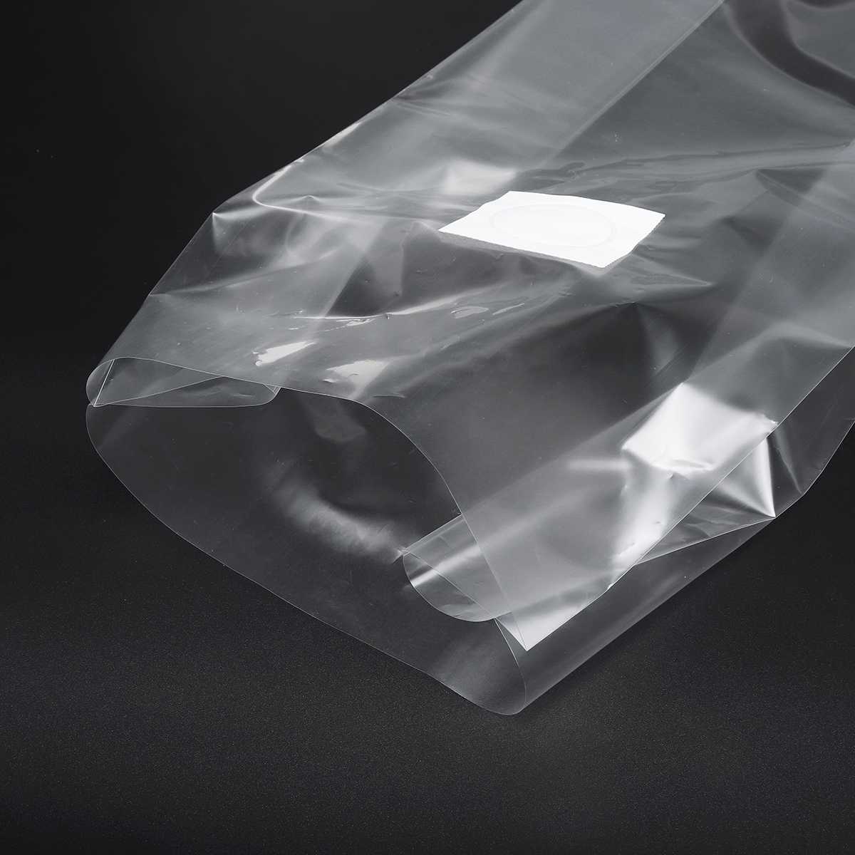 50Pcs 250x500x0.06mm PVC Paddestoel Grow Bag Substraat Hoge temp Pre Afsluitbare
