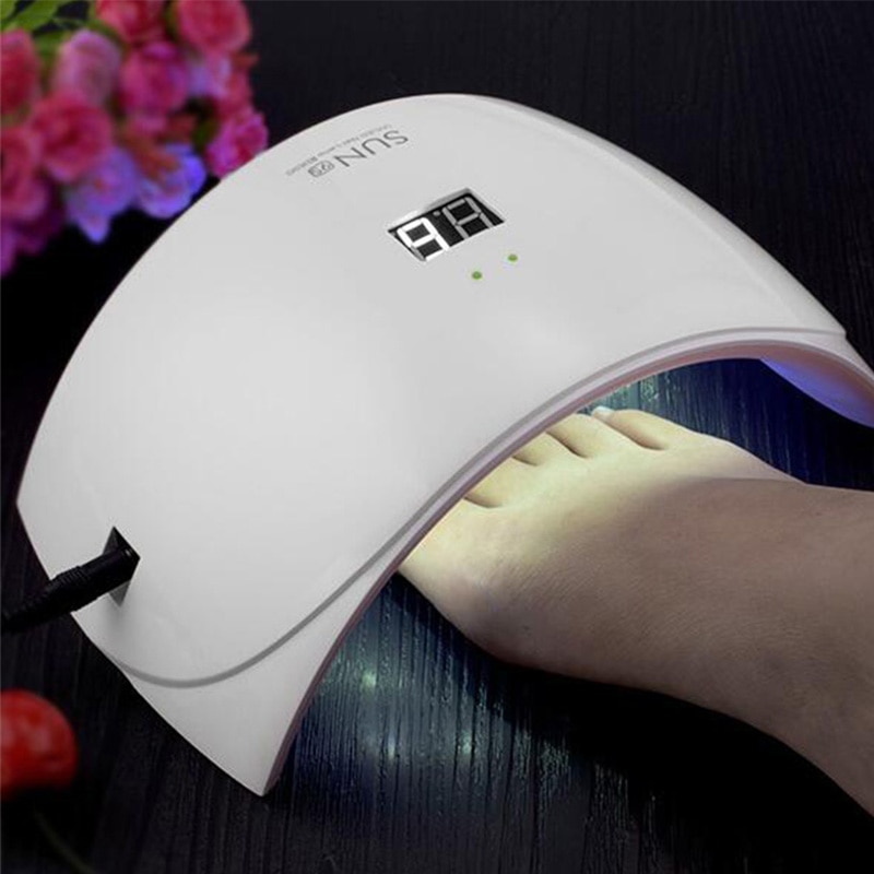 Lámpara de uñas UV 24W SUN 9S /9C, Gel Polish, luz LED de secado, lámpara de Arte de uñas, secador de esmalte de Gel