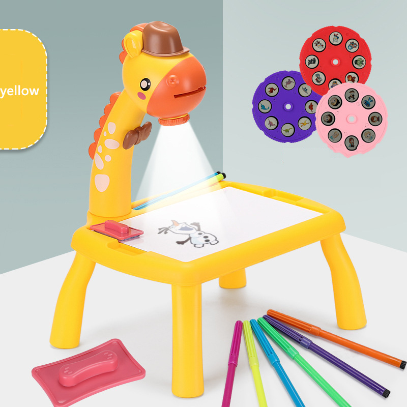 VTech Magische Interactieve Leertafel - 5-in-1 Met Projector, Schrijfoefeningen, Italiaanse Taal, 3-6 Jaar