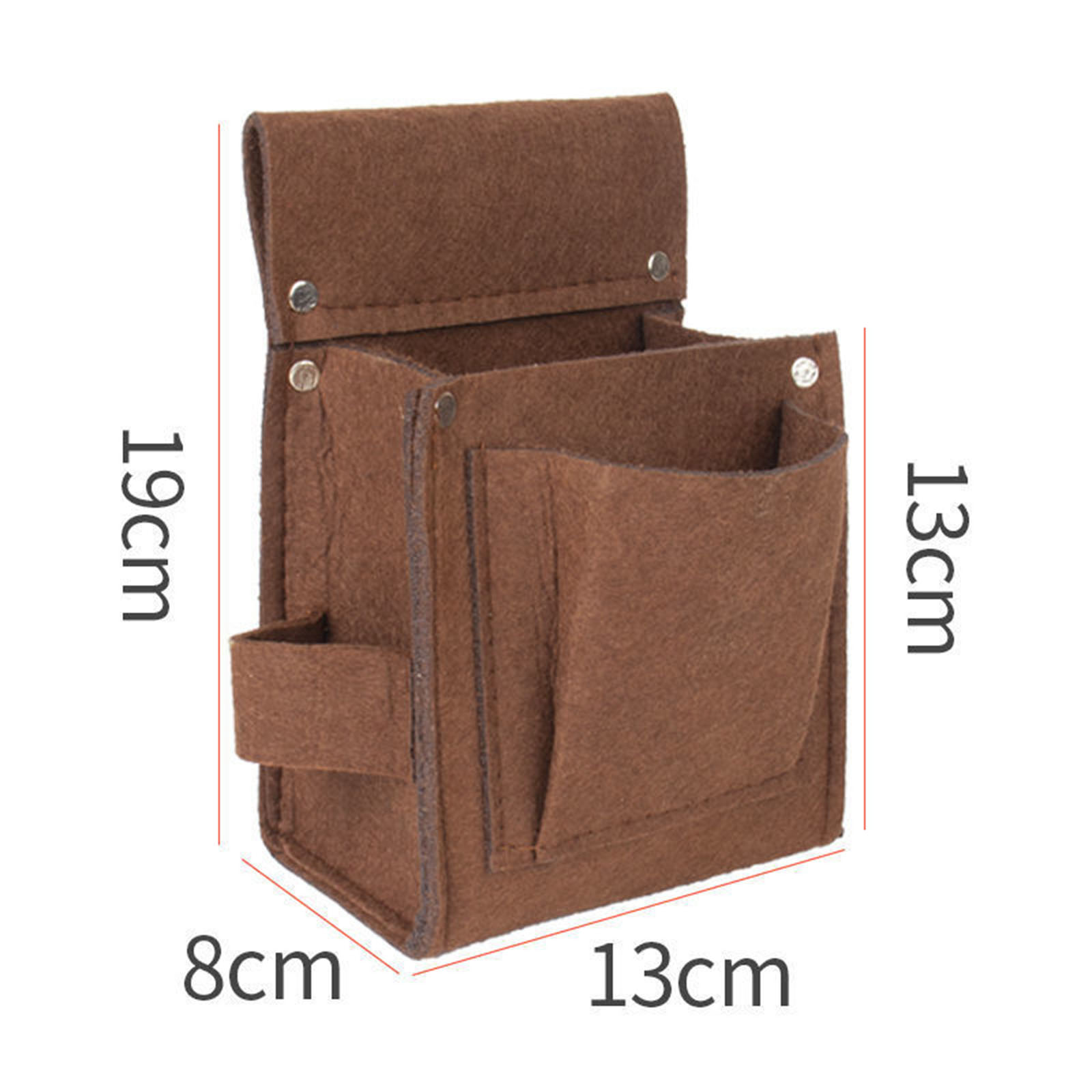 Belt Tool Organizer Durable Apron Tool Nail Pouch Multi Pocket for Woodworking Carpenter Technician Construction Electrician: ROSE