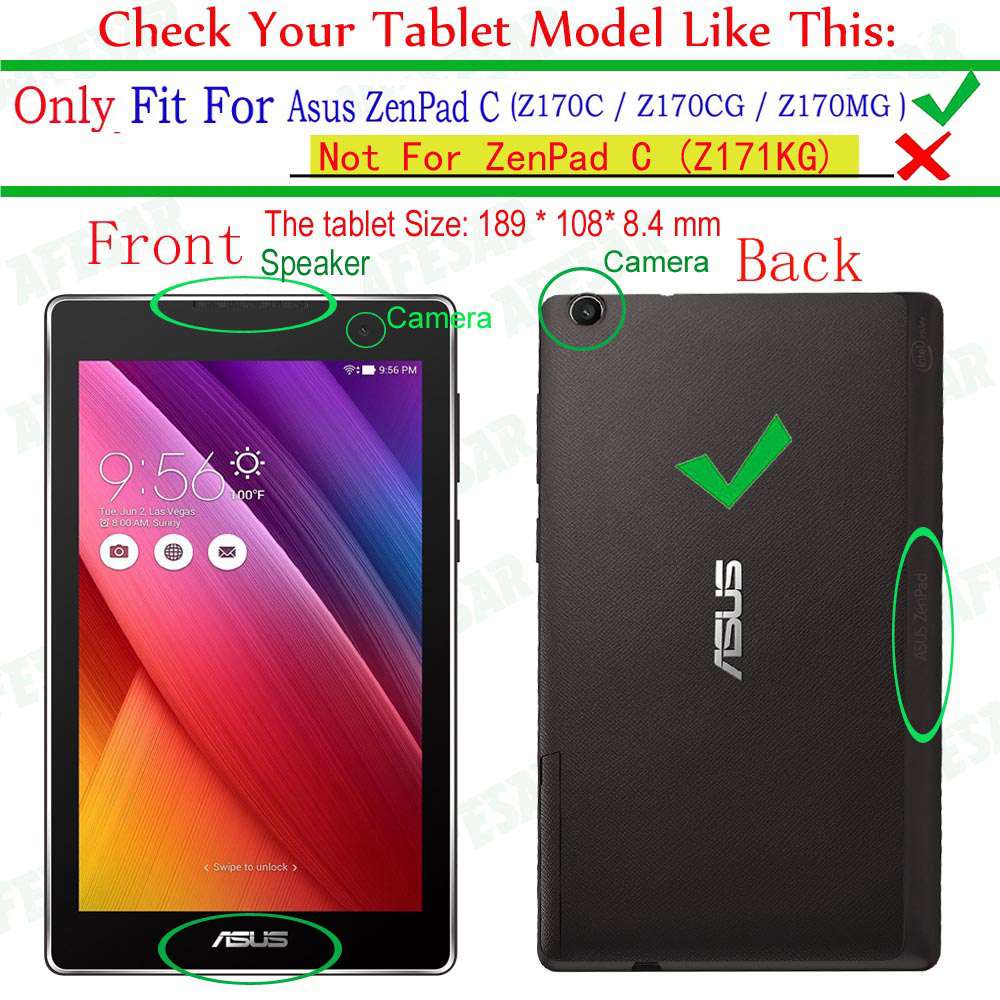 Ochronne szkło hartowane na ekran dla Asus ZenPad C 7.0 Z170C Z170MG Z170CG Z170 7 cal 9H tablet szkło odporne na zarysowania film