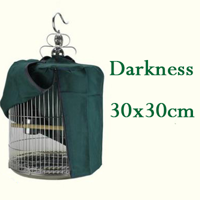 Dikke Duisternis Ademend Vogelkooi Cover Voor Myna Spruw Parkiet Papegaai Winddicht Anti-Interferentie Kooi Cover: cage cover30x33cm