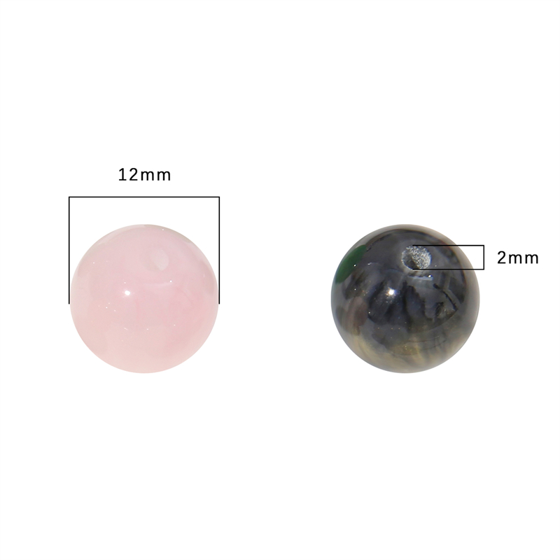 10 Stück Harz fließende Sand farbe Sternen himmel Perlen Katzenauge Perle für Halskette Armbinde Ohrring Schmuck Herstellung Hand gefertigte Perlen 12mm