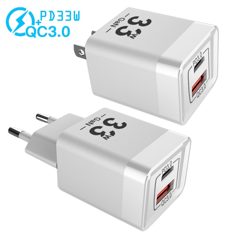 33W Pd Usb C Lader Voor Iphone 13 Pro Max 12 11 Xs Xr Mini Snelle Chargeur Type C qc 3.0 Quick Oplaadkabel Telefoon Accessoires