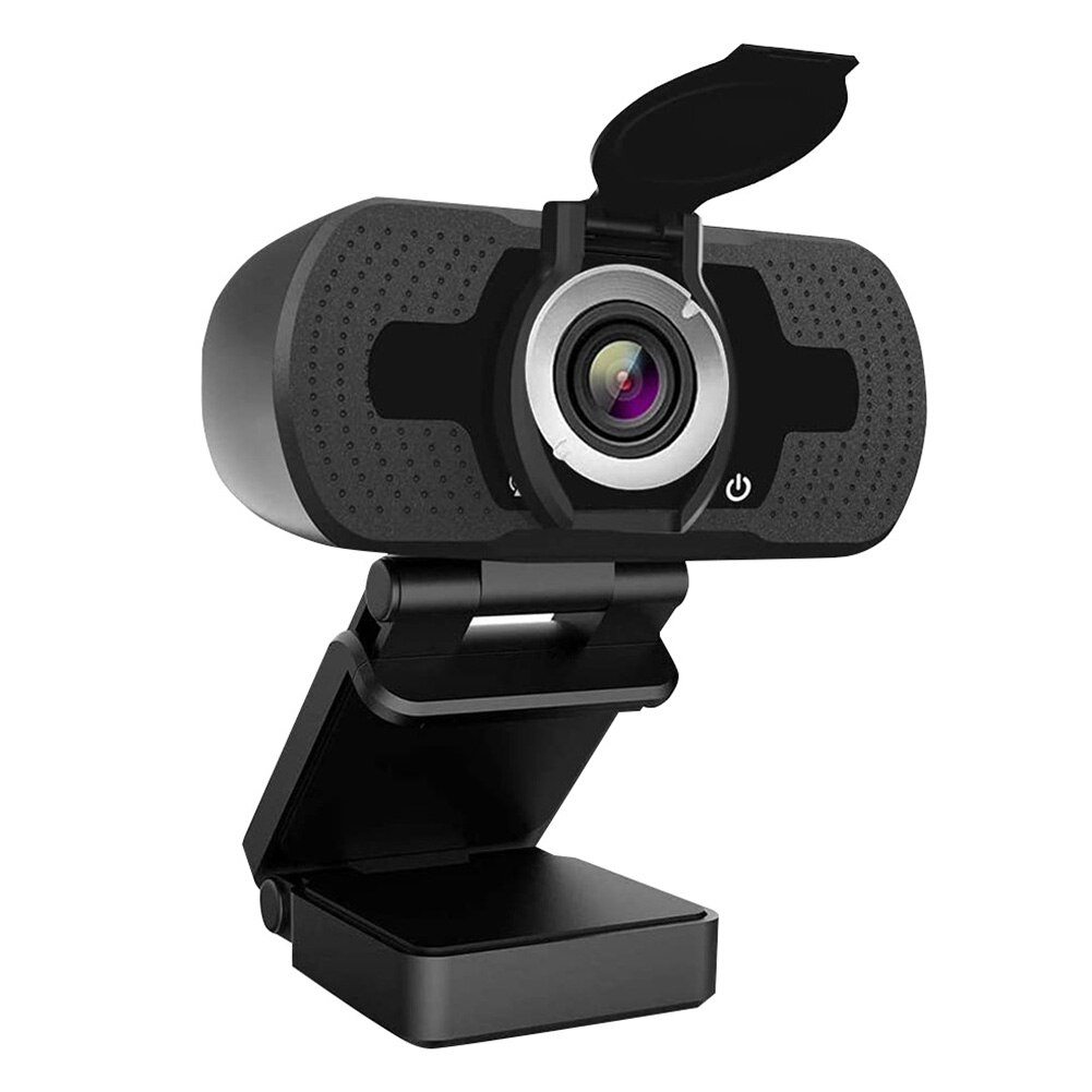 Usb Camera Hd 1080P Computer Camera Met Stofkap Webcam Voor Webcast Video Conferentie Webcam Full Hd 1080P camara Web Para Pc: Default Title