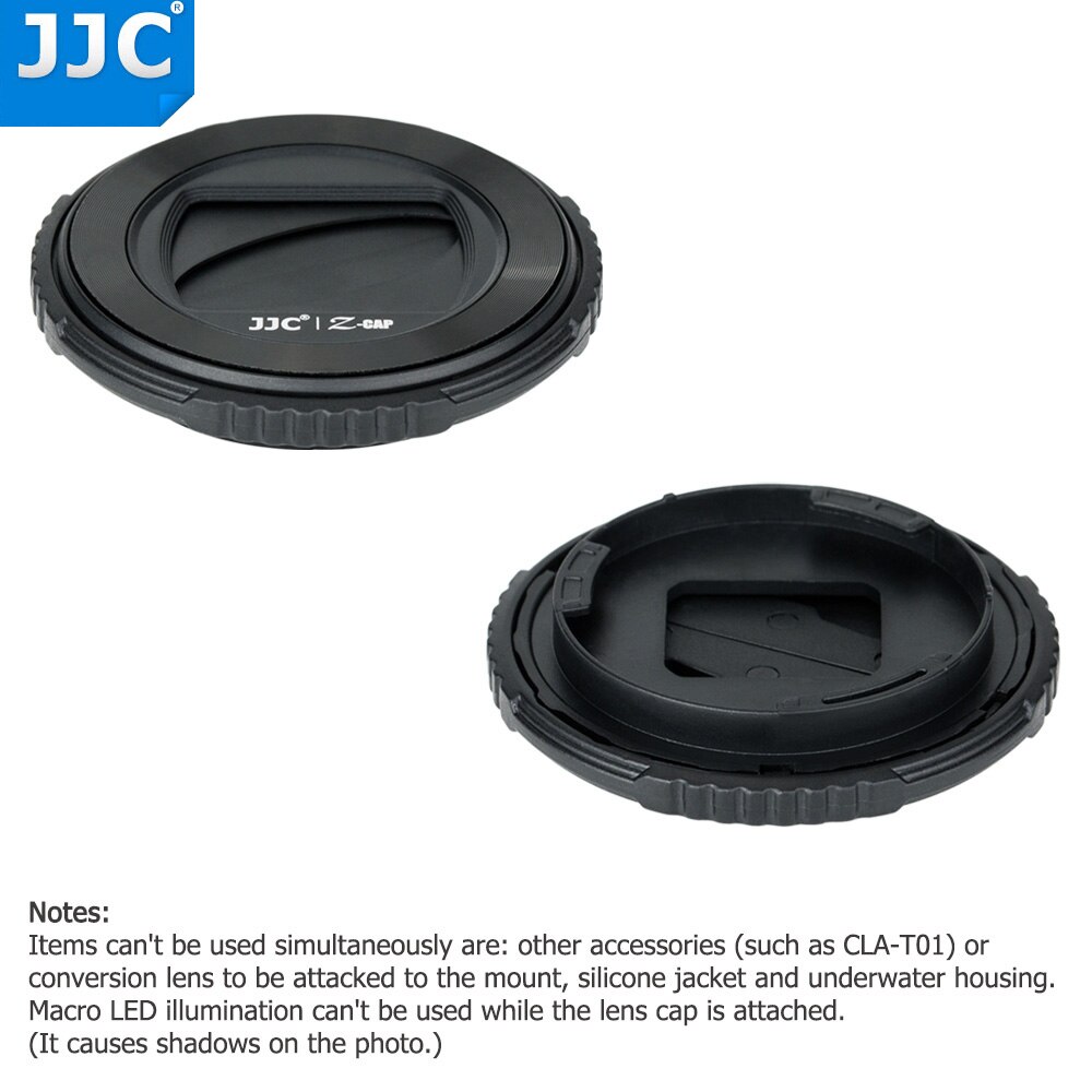 JJC-Tapa de lente para cámara de LB-T01, accesorio Protector de lente para Olympus tg6, tg5, tg4, tg3, tg2, tg1, TG-6, TG-5, TG-4