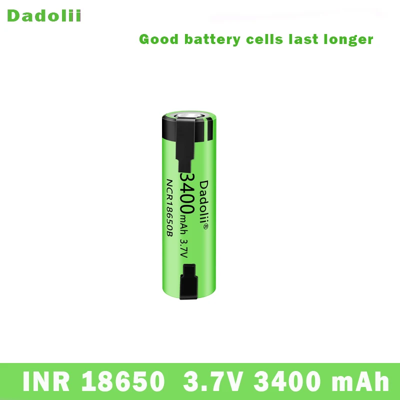 18650 lithium-ion rechargeable battery 3.7 V 3400 mAh DIY nickel battery: PURPLE