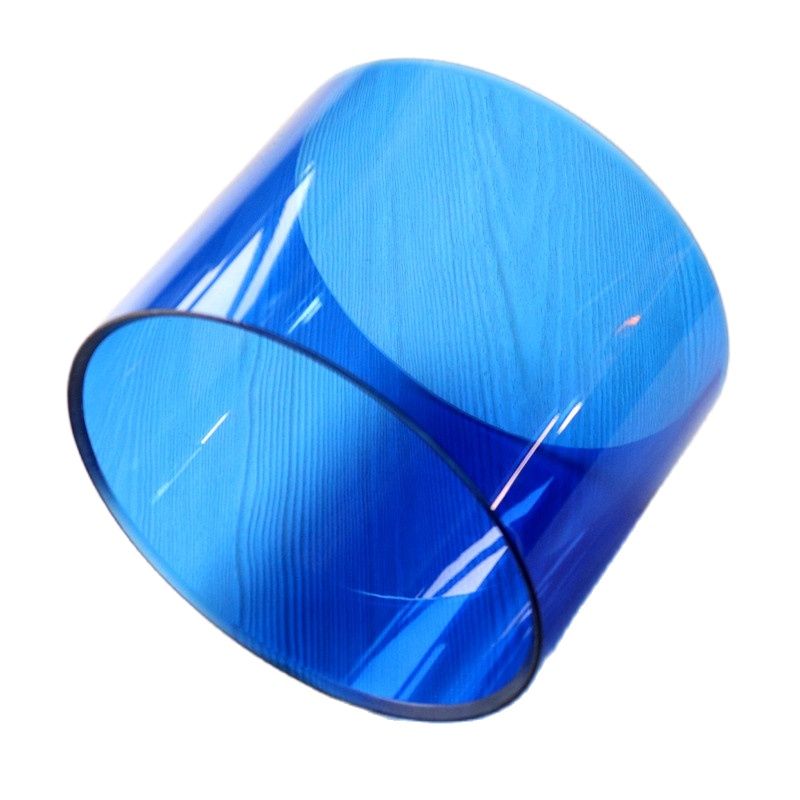 Carcasa de tambor de 8x8 pulgadas, 8x7 pulgadas, 8x6 pulgadas, 8x4 pulgadas, cuerpo de tambor acrílico con borde de rodamiento de 45 grados, 6mm de espesor, Azul, Negro, Rojo, naranja
