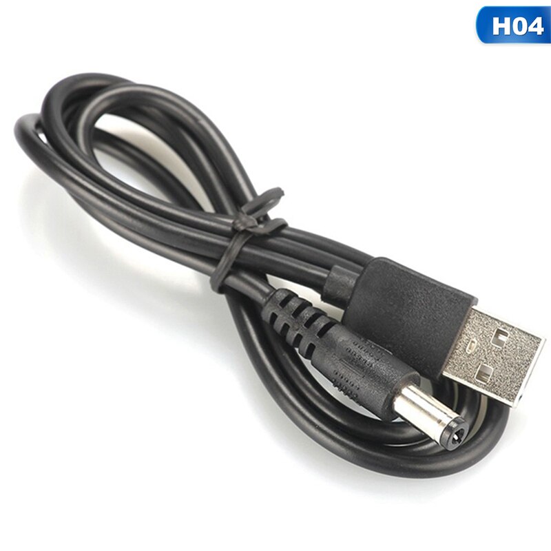1PCS USB To 5.5*2.1/2.5*0.7/4.0*1.7mm DC Power Cable 5V Adapter Jack Power Charger Cable Connector Tablet Speaker: 5.5 2.1MM
