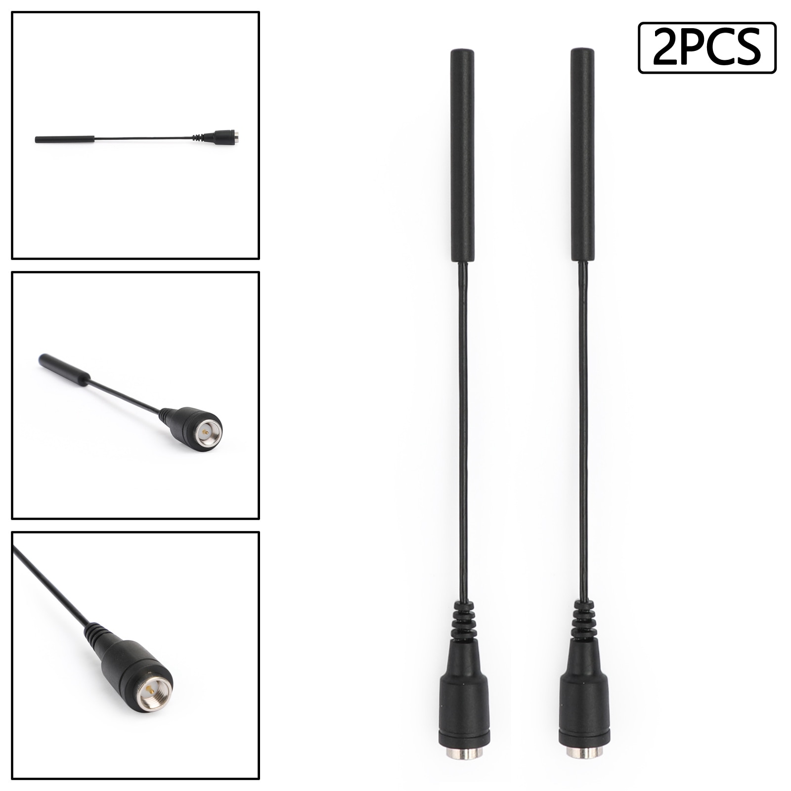 Artudatech 2x 400-530MHz UHF Car Radio 15cm Antenna for Hytera X1P X1E PD600 PD660 PD680 PD 600 660 680