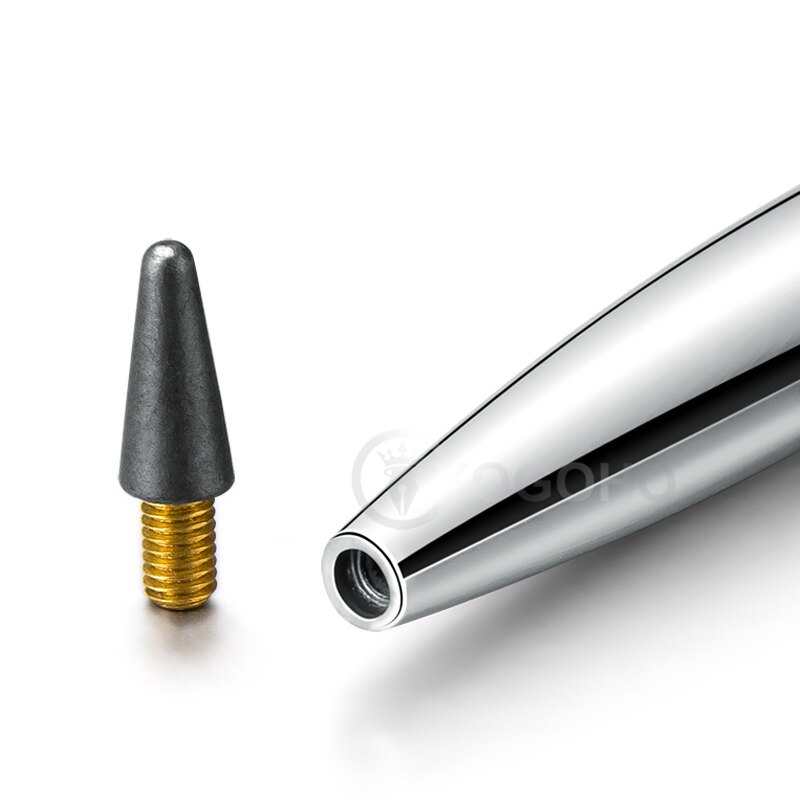 Inkless Beta Pens Metal fountain Pen no Ink iron pen Nib Fineliner Pen Business Stationery Office Supplies