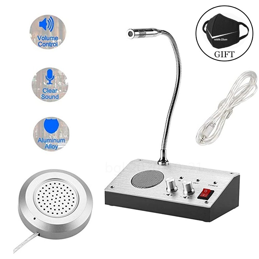 Dual Channel Intercom External Speaker 100Hz 15KHz... – Vicedeal