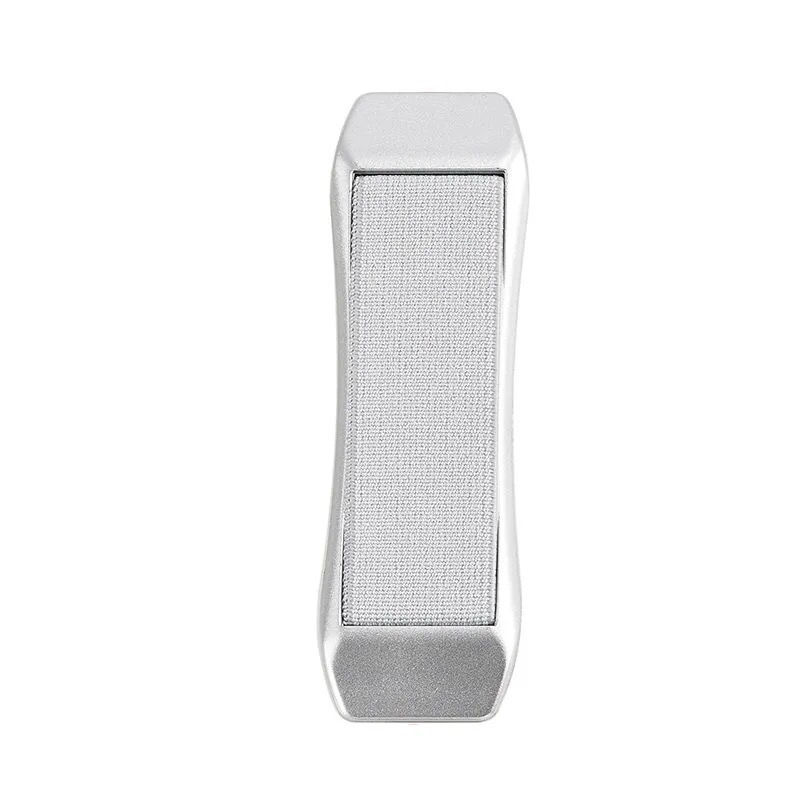 1 Stück Gummiband Finger griff halter für Handy zurück Aufkleber stehen universelle dünne flexible Griff Tablet PC Sling Strap: WHITE