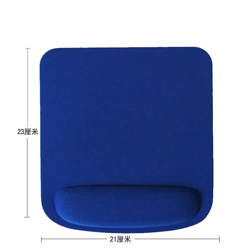 Computer Game Mouse Pad Environmental Eva Ergonomic Mousepad Wrist Pad Solid Color Comfortable Mouse Mats For Office Accessories: Blue