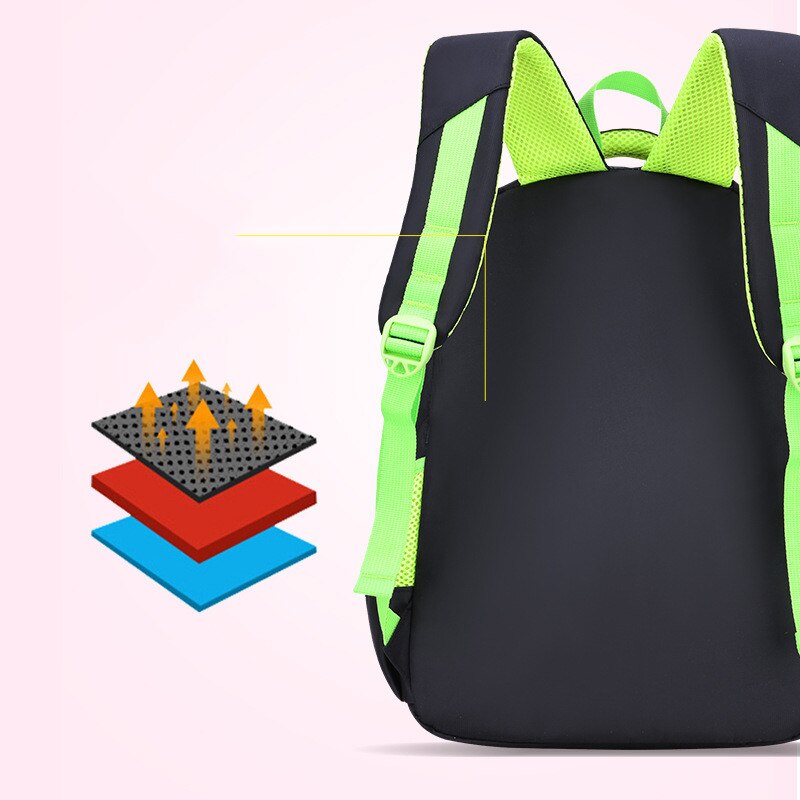 Girl Printing Primary Bookbag School Backpacks For Girls Boys Kids School Bags Children