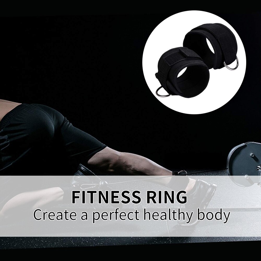 Le plus d-ring cheville sangle boucle corps bâtiment résistance bande gymnase Multi cuisse jambe cheville poignets puissance poids levage Fitness corde