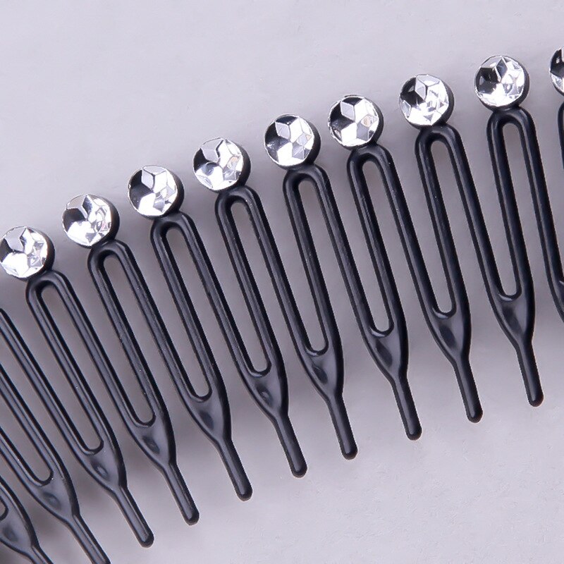 1 PCS Plastic Full Circle Stretch Diamond Flexible Comb Teeth Headband Hair Band Clip Face Wash Fixed Hair Accessories