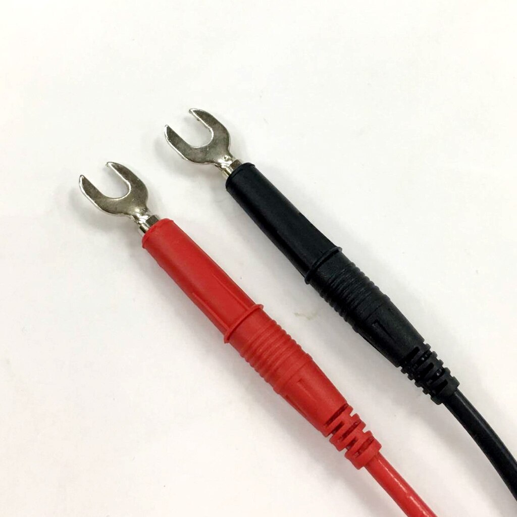 Electronic Test Leads Kit, Digital Multimeter 4mm Banana Plug Test Leads with Alligator Clips & Spade Lugs