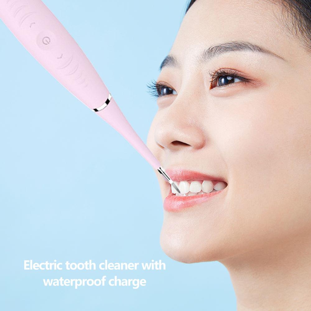 Limpiador Dental sónico eléctrico, limpiador Dental portátil para blanquear los dientes, higiene de la salud, blanco