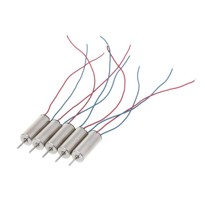 5Pcs 3.7V Lange As 615 Dc Motor Micro Hoge Snelheid Speelgoed Model Motoren Hollow Cup