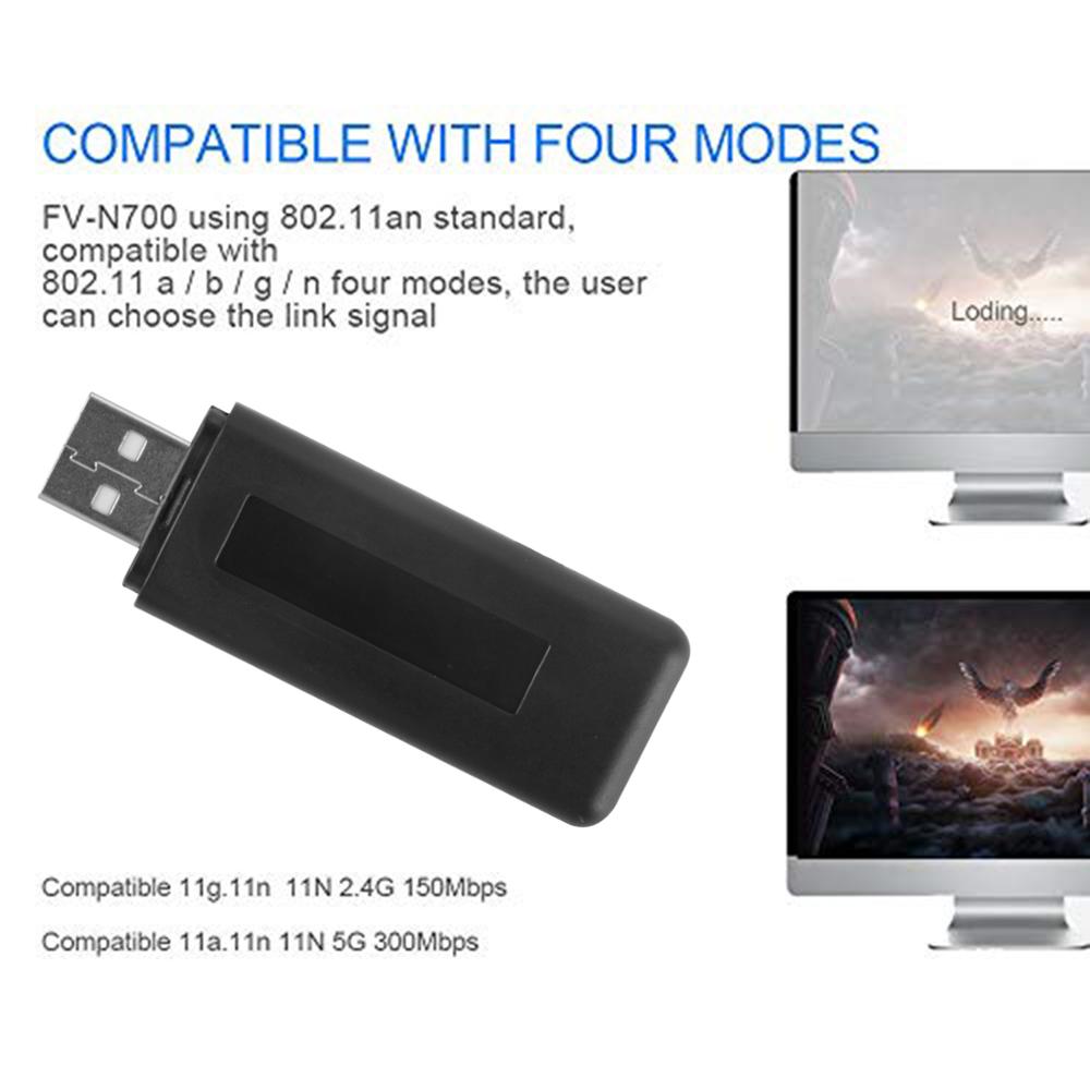 5G WIS12ABGNX WIS09ABGN 300Mbps adaptador Wifi inalámbrico Wifi Lan USB para ordenador portátil, adaptador PC receptor de Audio y wi-fi para Smart TV Samsung