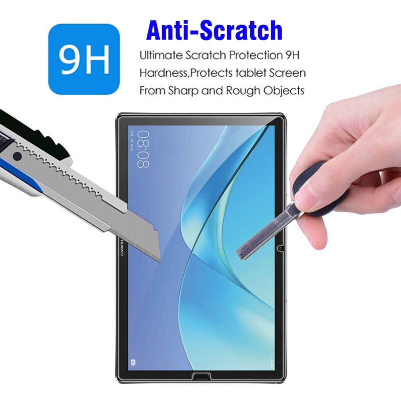 For Huawei MediaPad M5 lite Pro 10.8 10.0 8.4 Tablet tempered Glass For MediaPad M3 Lite 10.1 8.0 glass M3 8.4 Screen Protector