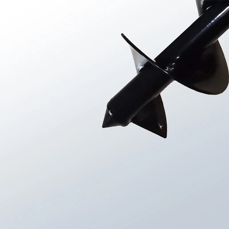 DIY Carbon Steel Planter Garden Auger Spiral Drill Bit Flower Planting Hole Digger Drill Bit Yard Gardening Bedding Planting