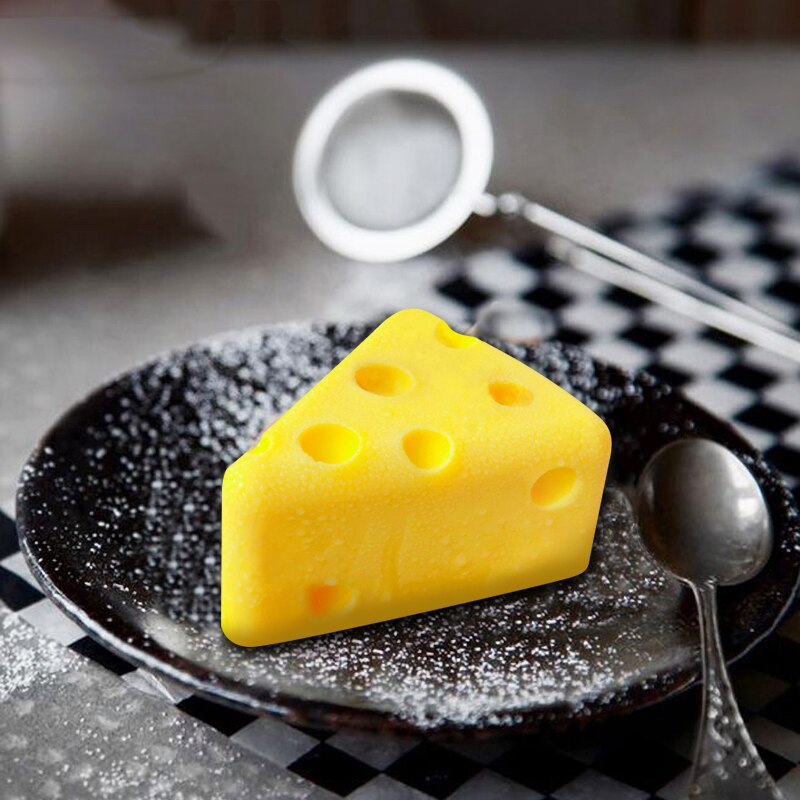 1pc ostformade kakformar för att baka dessert ring konstmousse silikon 3d formar bakverk verktyg 8 hål dekorationsverktyg