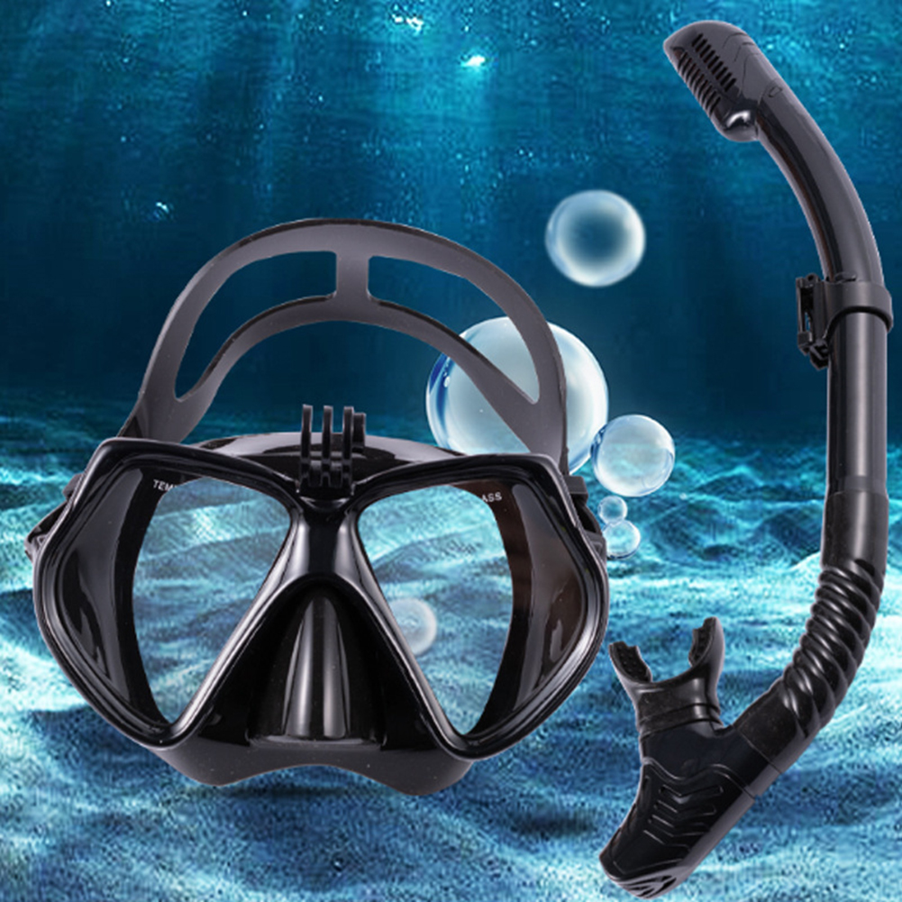Underwater Mask Camera Diving Mask Swimming Goggles Snorkel Scuba Diving Equipment Camera Holder For Go Pro