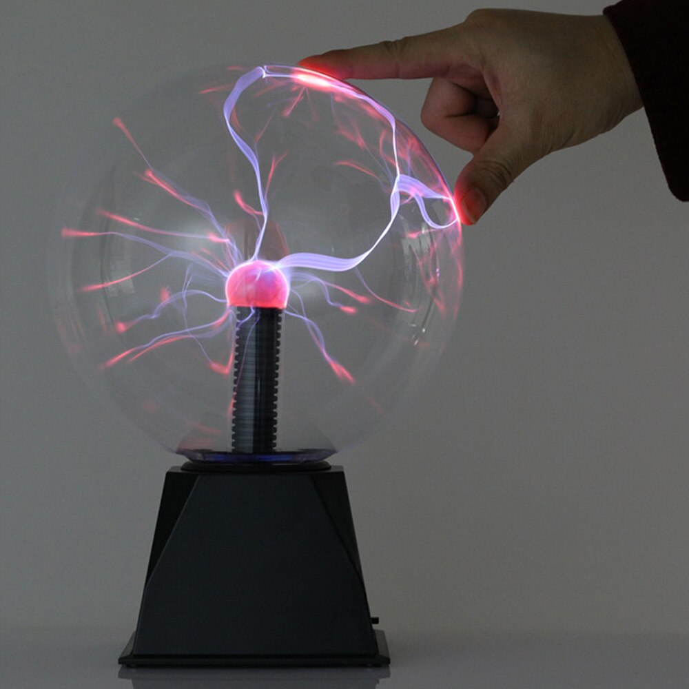 Ny elektrostatisk kulelampe plasma magisk kulelampe usb liten nattlampe #39 hjemmedekorasjon nyhet belysning