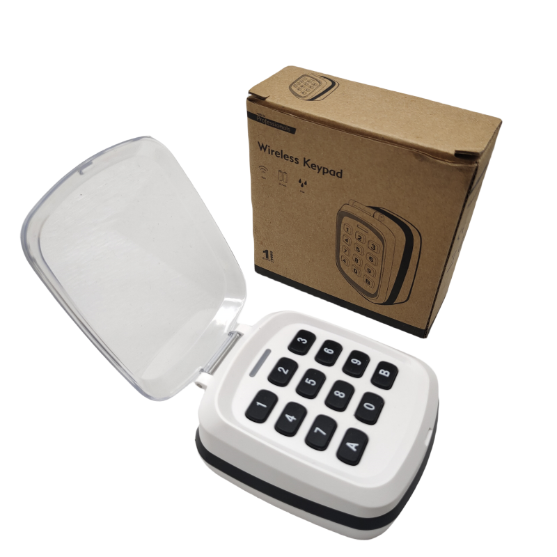 Vandtæt trådløst tastatur adgangskontrol sikkerhedstastatur 433 mhz elektrisk rulleport beskyttelsesrækværk garageport
