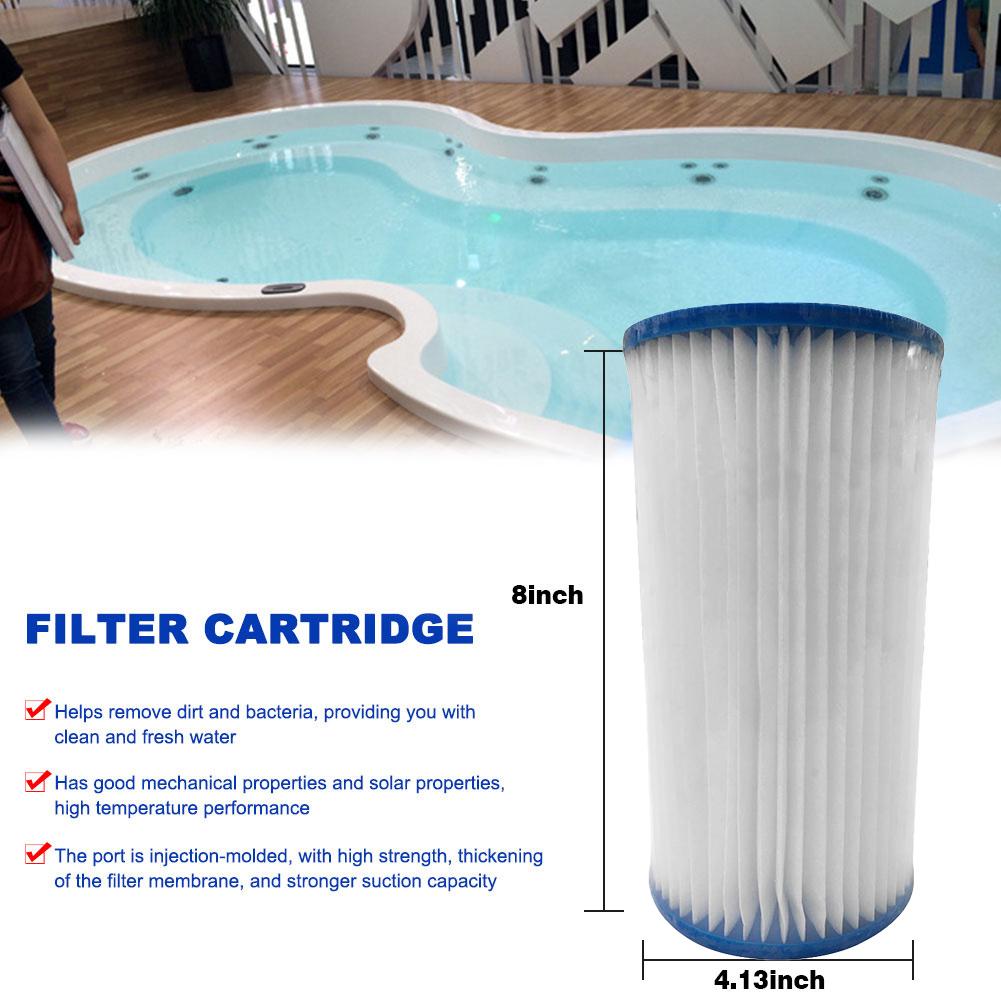 Type A Or Type C Pool Filter Cartridge Replacement Filter Cartridge For Swimming Pool Spa Supplies