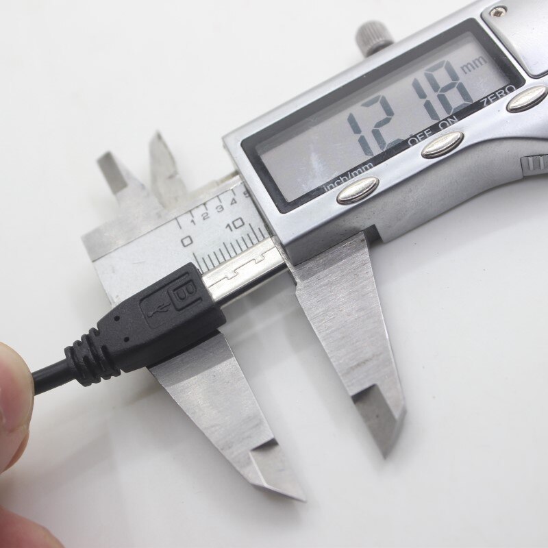 12mm extra lange Mikro-usb-kabel mit verlängertem stecker für das robuste blackview  bv6100 a60 bv4000 / bv5800 Profi  bv6000 bv6000s smartphone