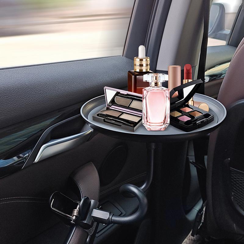 Snack Tray For Car Automotive Non-Slip Food Tray Portable Drink Tray Car Food Table For Travel Commuting Daily Life Business