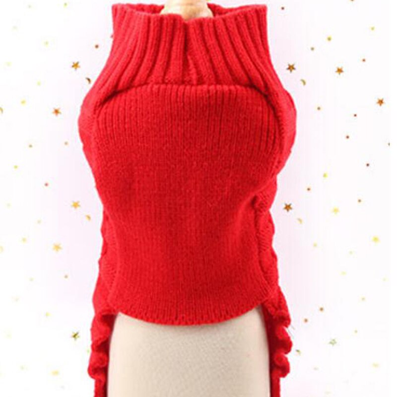 Leisure Pet Winter Warm Cat Clothes Cat Sweater For Small Cats Kitten Coat Jacket Kitty Knitted Sweaters Pet Dog Clothing