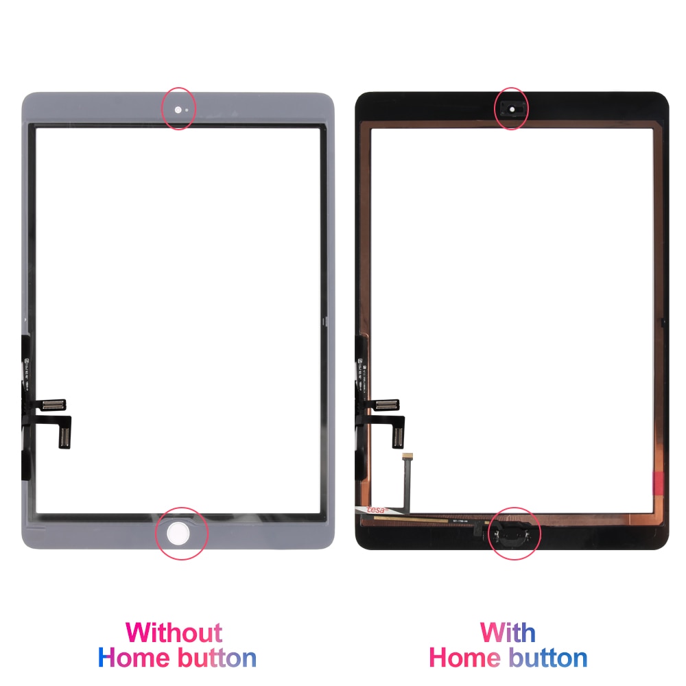 For iPad Air 1 Touch Screen For iPad Air 5 Digitizer iPad5 Air1 A1474 A1475 A1476 Digitizer Screen Glass Panel