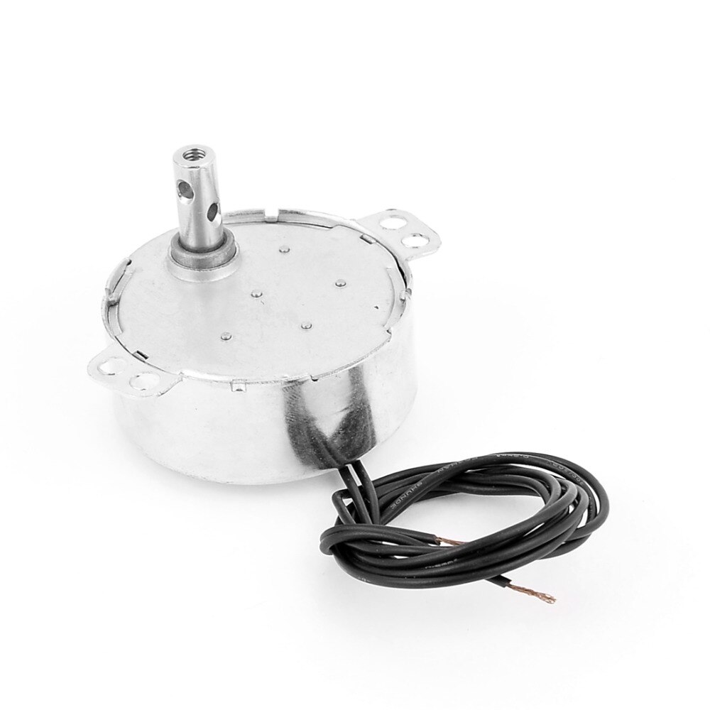 Motor síncrono AC 220-240V CCW/CW dirección 4W 50/60Hz frecuencia 5-6RPM, Motor eléctrico síncrono, equipo doméstico, 1 unidad