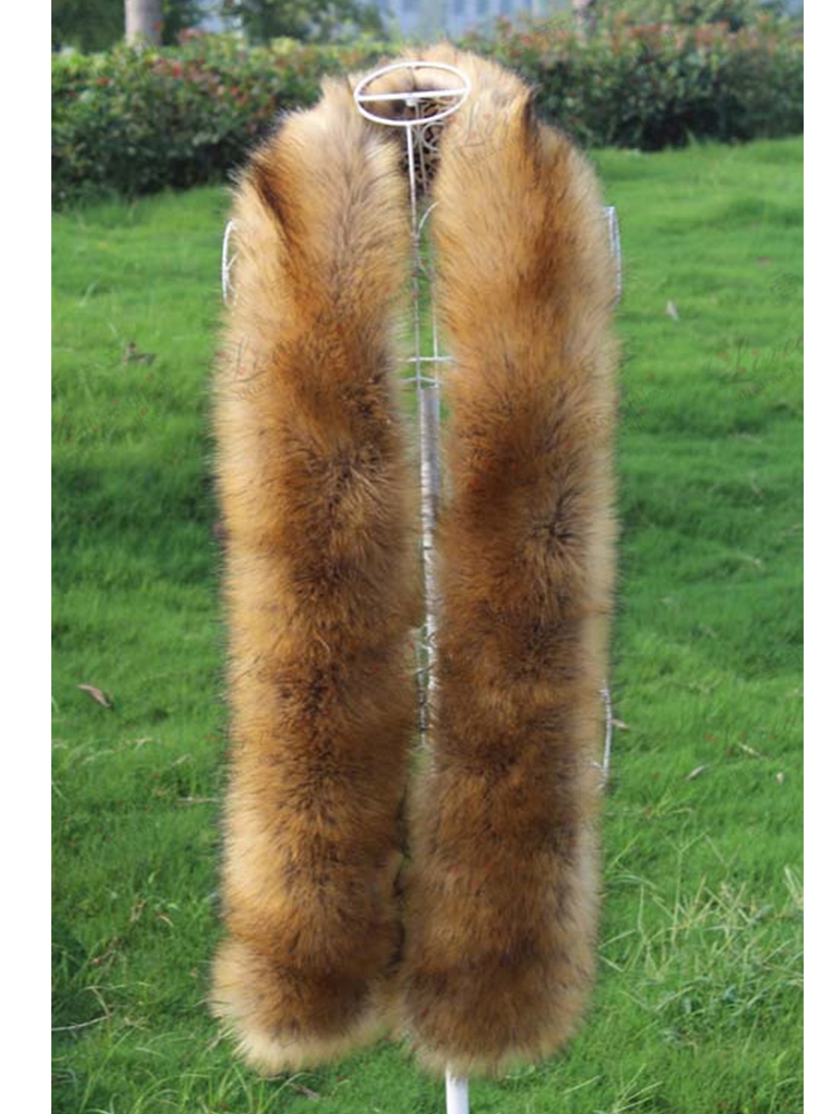 180cm Super Long Faux Fox Fur Scarf Autumn Winter Women Scarf Cosplay Warm Fluffy Shawl Wrap Luxury Scarf: Burgundy