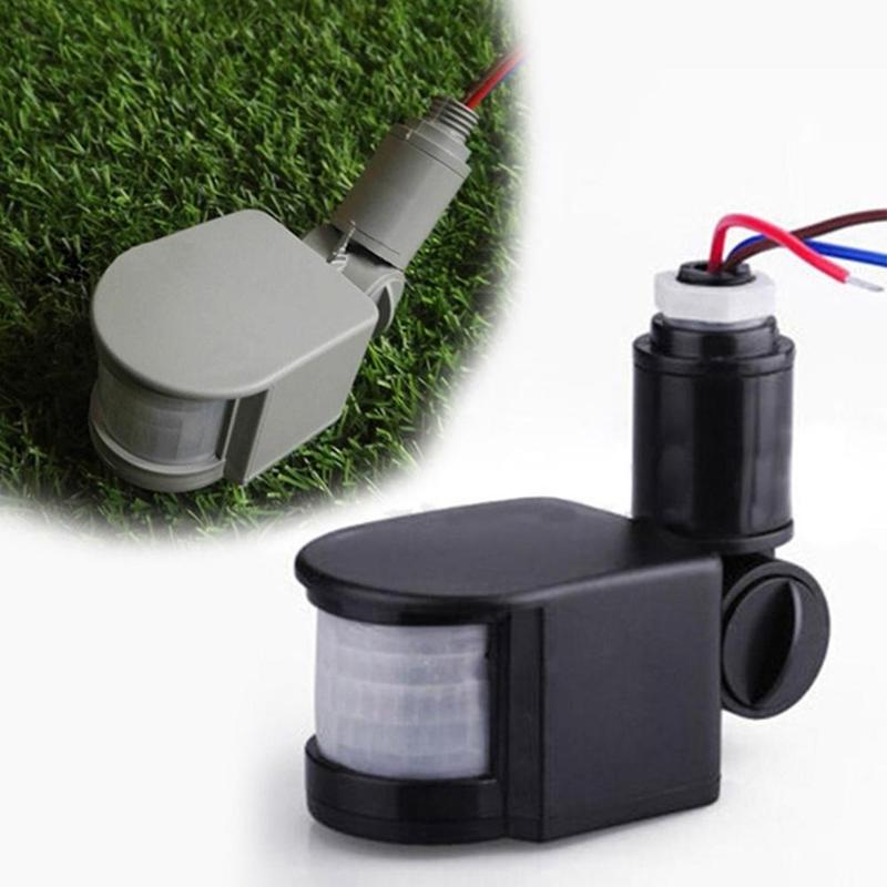 Infrared PIR Motion Sensor Switch Motion Sensor Light Switch with LED Light Automatic Outdoor AC 220V 12V Infrared