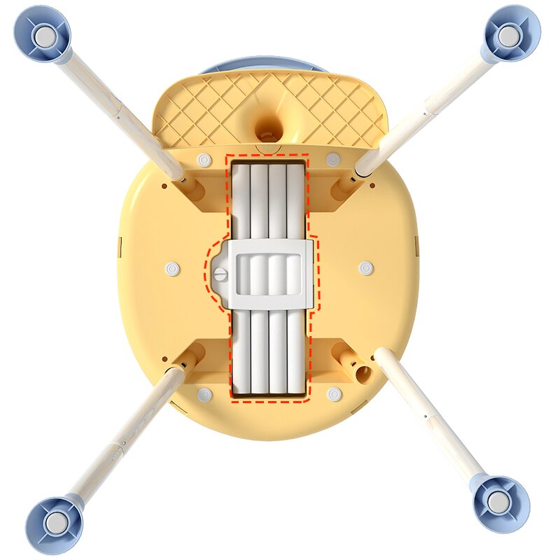 3:1 baby high chair for Babies and Toddlers with Safe Meal Tray Adjustable Height Children High Chair